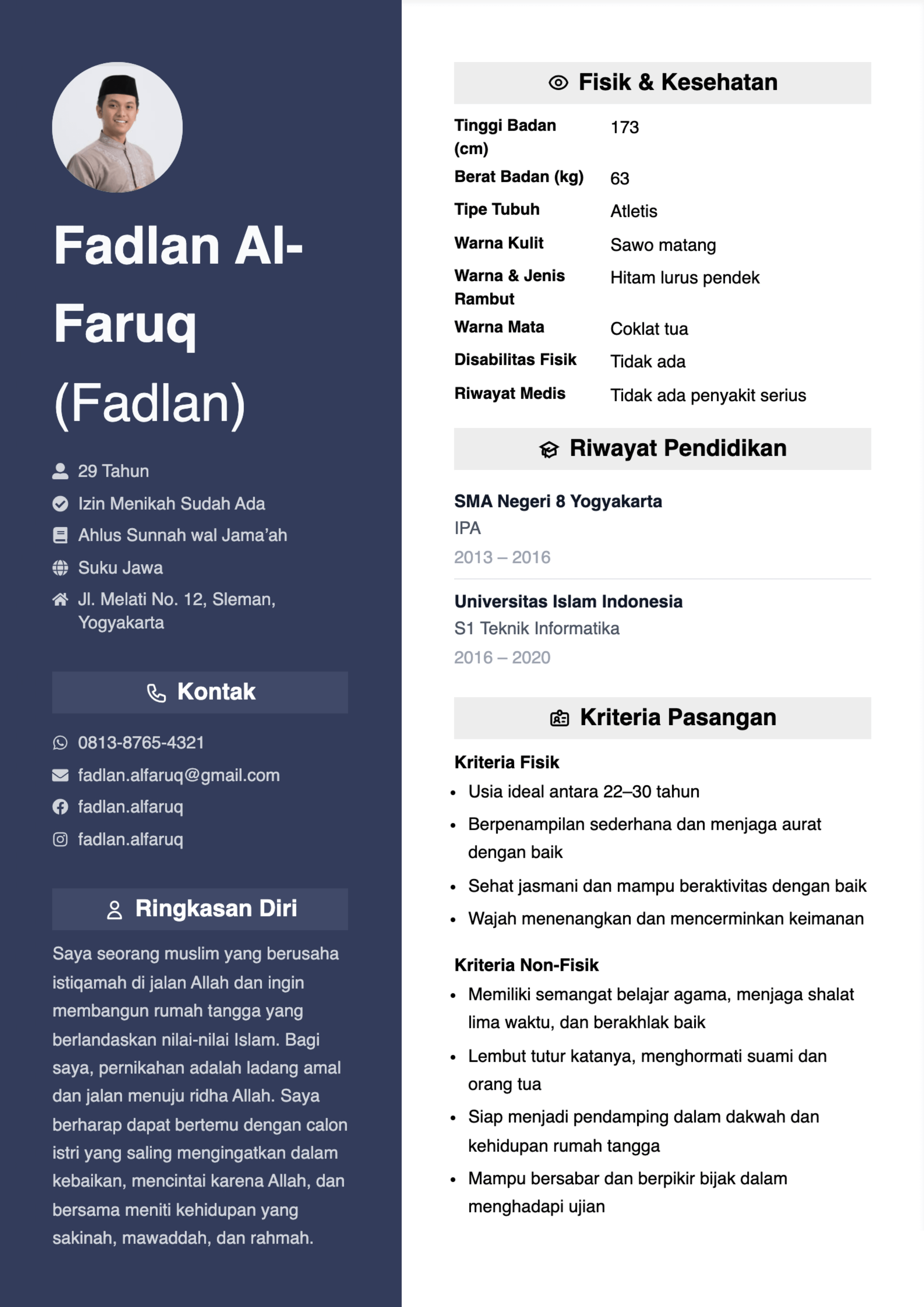 Preview Modern Profesional